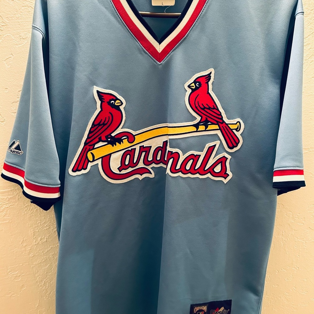 St. Louis Cardinals Baby Blue Jersey - Retro Color